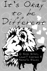 It's Okay to Be Different Unison Choral Score cover